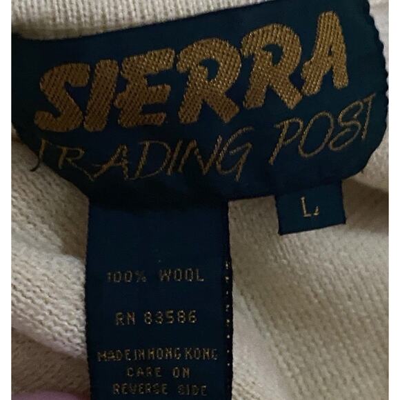 VTG Collared Yellow Polo Sweater Mens L Button Neck Sierra Trading Post Knit Top - Picture 10 of 10